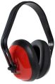 Round red colorful ear muff