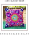 INDIAN PILLOW CASES 16*16&amp;quot;EMBROIDERY SUZANI CUSHION COVERS