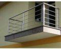 Silver Stainless steel balcony grills