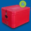 Malabar Polypropylene Red insulated ice box