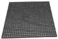 Black Grey Pain rubber floor mat