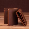 Mens Light Brown Leather Wallet