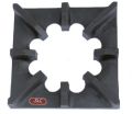 8" x 8" inch SLC Square Pan Support Flower Type