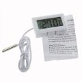 White lcd digital thermometer