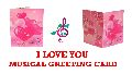 MUSICAL I LOVE YOU , VALENTINE DAY GREETING CARD FOR WIFE, GIRL FRIEND, BOY FRIEND