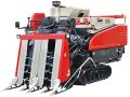 Manual Hydraulic 65 hp mini half feed combine harvester