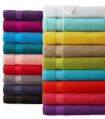 Multicolor Plain Bath Towels