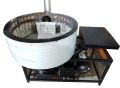 Biomass pellet continuous feeding stove