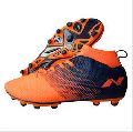 200-300gm Orange Plain Football Shoes