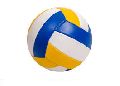 150-300gm Blue Green White Available In Different Colors Checked Printed Rubber Volleyball