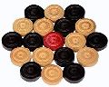 Wooden Carrom Board Coins