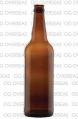 650ml Amber Glass Bottle