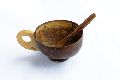 Coconut Shell Tea Cup With Spoon