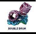 100-200 Gm Multicolours double drum aquarium toy