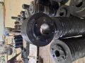 JHF Iron Round Black Motorized Paint casting v belt pulley