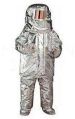 Aluminium Silver Full Sleeve Plain Aluminized Fire Proximity Suit