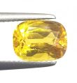 3.55 Ct 4 Ratti Certified Earth Mined Yellow Sapphire Finest Quality