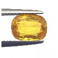 3.85 Ct 4.25 Ratti Certified Natural Mined Yellow Sapphire Finest Quality