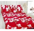 Floral Print Cotton Bed Sheet