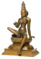 15 X 9 Inch Bronze Parvati Statue