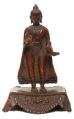 6 X 4 Inch Bronze Buddha Statue