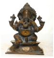 7 X 5 Inch Bronze Ganesh Statue