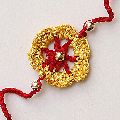 handmade crochet rakhi