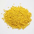 Round hdpe yellow granules
