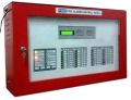 Red 240 V Mild Steel Electric Single Phase 50 Hz industrial fire alarm control panel