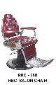 Red Silver salon hydraulic chair