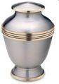 Elegant Pewter Cremation Urn