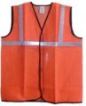 Polyester Plain evion reflective orange safety jacket