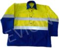 Sleeveless Plain evion reflective yellow safety jacket