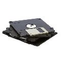 Plastic floppy disc drive