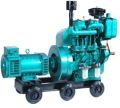 Sky Blue Automatic Fully Automatic Diesel Generator