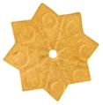 3 Number Brass Decorative Star