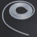 White Round silicone hose tubes