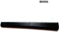 Black cellulose acetate barber combs