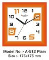 A-512 Plain Design Wall Clock