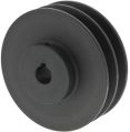 Cast Iron S H M Black Round standard v groove pulley