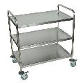 SS commercial kitchen trolley
