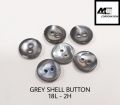 Grey Shell Button