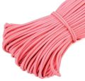200mtr Baby Pink Round Elastic Cord Straps