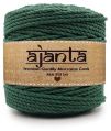 20mtr Army Green Polyester Twisted Macrame Cotton Cords