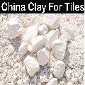 White tiles china clay