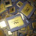 Ceramic Processor Gold CPU Scrap