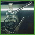 Round Transparent clear oil pipe bong