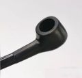 120-150gm Black Plain wooden smoking pipe