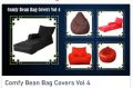 Leather & Suede Solid bean bag covers