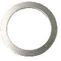 Silver Aluminium Round Oval Polished industrial gasket